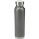 aerial view a gray thor copper vacuum insulated 22oz water bottle, image 1 of 6