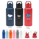 a group of 32 oz jasper recycled stainless steel bottle