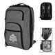 a group of heathered rfid laptop backpack briefcase