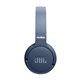 aerial view a blue jbl tune 670nc wireless on - ear active noise - cancelling headphones, image 1 of 7