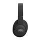 aerial view a black jbl tune 770nc noise cancelling wireless over - ear headphones, image 1 of 10