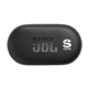 aerial view a black jbl soundgear sense earbuds, image 1 of 13
