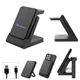 a group of 5, 000 mah magnetic power bank watch dock