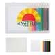 a group of 8- piece colored pencil art set in case
