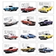 aerial view a group of classic muscle cars calendar, image 11 of 23