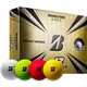 a group of bridgestone e12 contact golf ball
