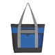 Tri - Color Polyest Tote Bag