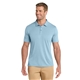 aerial view a brilliant blue heather travismathew coto performance polo, image 1 of 5