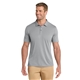 aerial view a quiet shade grey heather travismathew coto performance polo, image 1 of 5
