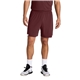 aerial view a maroon/ white sport - tek club 7 short, image 1 of 5