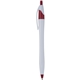 aerial view a red with black ink ultra - smooth classic javelina javelin pen, image 1 of 4