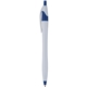 aerial view a blue with black ink ultra - smooth classic javelina javelin pen, image 1 of 4
