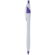 aerial view a white w/purple trim with black ink javalina splash pen with colored trim, image 1 of 2