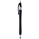 aerial view a black with black ink javelina javelin stylus pen - metallic, image 1 of 3