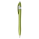 aerial view a lime green with black ink javalina(r) comfort spring pen, image 1 of 5