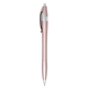 aerial view a rose gold with black ink javalina(r) comfort spring pen, image 1 of 4