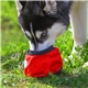 a group of foldable nylon pet bowl