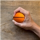 a group of foam stress reliever basketball