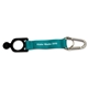 a teal-321 bottle holder lanyard keychain
