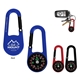 a group of croft carabiner compass