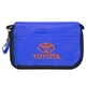 a blue first aid travel kit -13 piece
