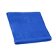 aerial view a royal blue beach towel, image 1 of 4