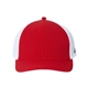 aerial view a power red adidas - sustainable trucker cap, image 1 of 3