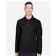a group of harriton - mens easy blend(tm) long sleeve polo