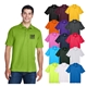 a group of core365 - mens origin performance piqu polo - all