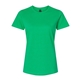 aerial view a irish green gildan - womens softstyle(r) midweight t - shirt, image 1 of 3