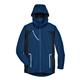 aerial view a sport dark navy team 365 - mens dominator waterproof jacket, image 1 of 6