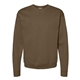aerial view a army brown hanes - unisex ecosmart(r) crewneck sweatshirt, image 1 of 3