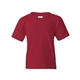 aerial view a cardinal gildan heavy cotton(tm) youth t - shirt, image 1 of 3