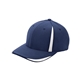 a sport dark navy/ white flexfit - pro - formance(r) front sweep cap