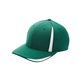 a sport forest/ white flexfit - pro - formance(r) front sweep cap
