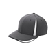 a sport graphite/ white flexfit - pro - formance(r) front sweep cap