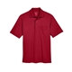 aerial view a classic red core365 - mens origin performance piqu polo with pocket, image 1 of 5