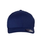 aerial view a royal blue flexfit adult wool blend cap - all, image 1 of 3