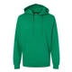 aerial view a kelly green independent trading co. - unisex midweight hooded sweatshirt, image 1 of 3