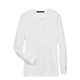 aerial view a white devon jones ladies perfect fit(tm) ribbon cardigan, image 1 of 7