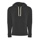 aerial view a graphite black next level - unisex santa barbara hoodie sweatshirt, image 1 of 2