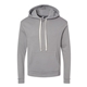 aerial view a lead grey next level - unisex santa barbara hoodie sweatshirt, image 1 of 3