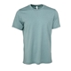 aerial view a heather blue lagoon bella + canvas - cvc jersey tee - colors, image 1 of 3