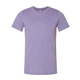 aerial view a heather dark lavender bella + canvas - cvc jersey tee - colors, image 1 of 3