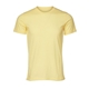 aerial view a heather french vanilla bella + canvas - cvc jersey tee - colors, image 1 of 3