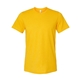 aerial view a heather gold bella + canvas - cvc jersey tee - colors, image 1 of 3