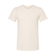 aerial view a heather natural bella + canvas - cvc jersey tee - colors, image 1 of 3