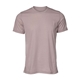 aerial view a heather pink gravel bella + canvas - cvc jersey tee - colors, image 1 of 3