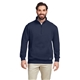 aerial view a navy nautica mens anchor quarter - zip pullover, image 1 of 6
