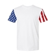 aerial view a white code five mens stars stripes patriotic t - shirt, image 1 of 3
